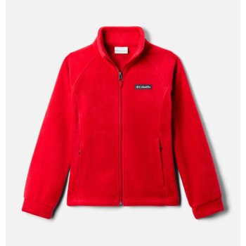 Columbia Jas Meisjes, Benton Springs Fleece Rood, 04IQXHALD